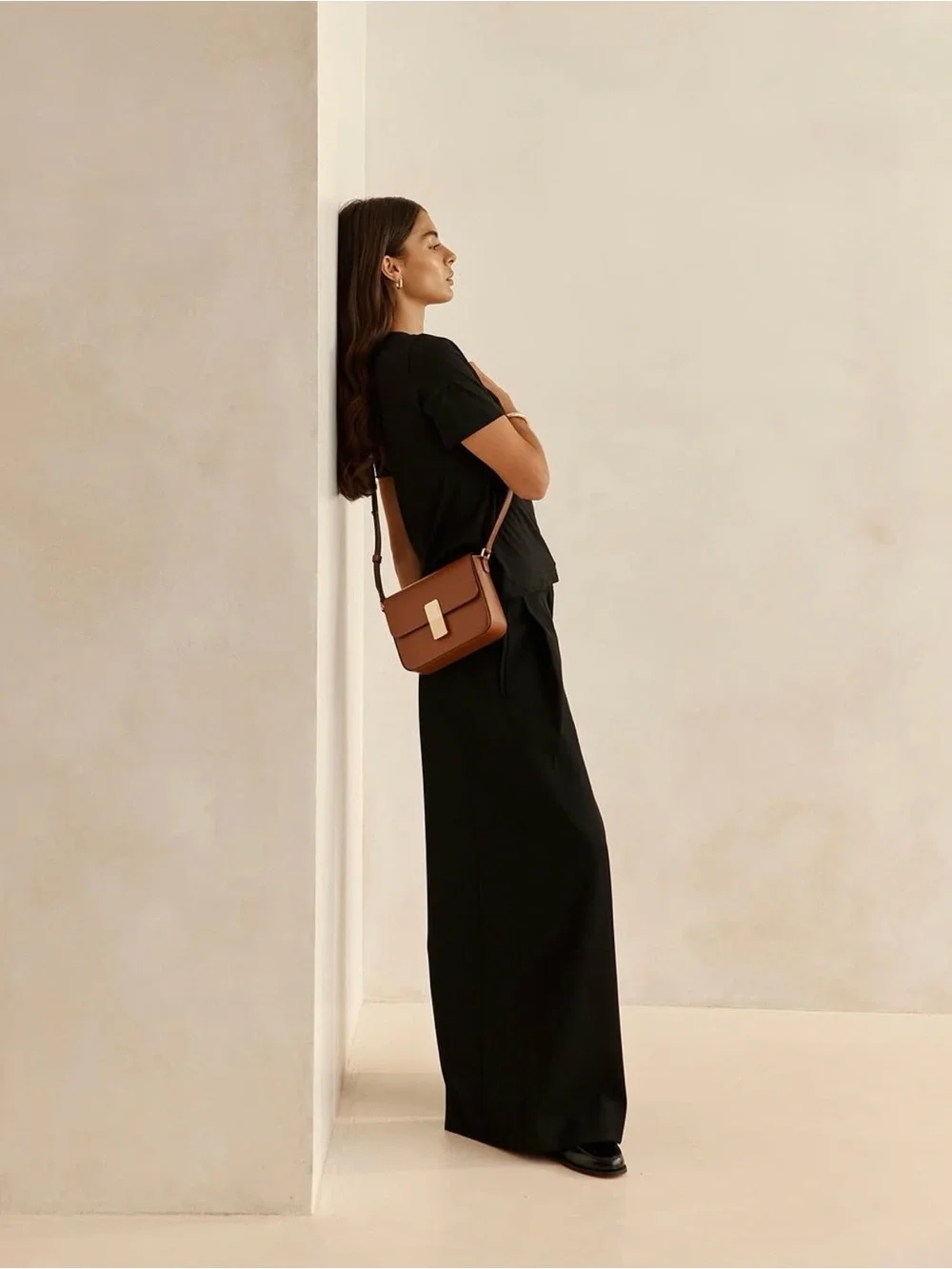 ATELIERS AUGUSTE MINI MONCEAU Bag BOX LEATHER